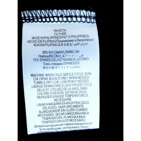 $58 BCBGeneration Nylon Spandex Lightweight Pull On Straight PencilSkirt Med NWT - Picture 12 of 14